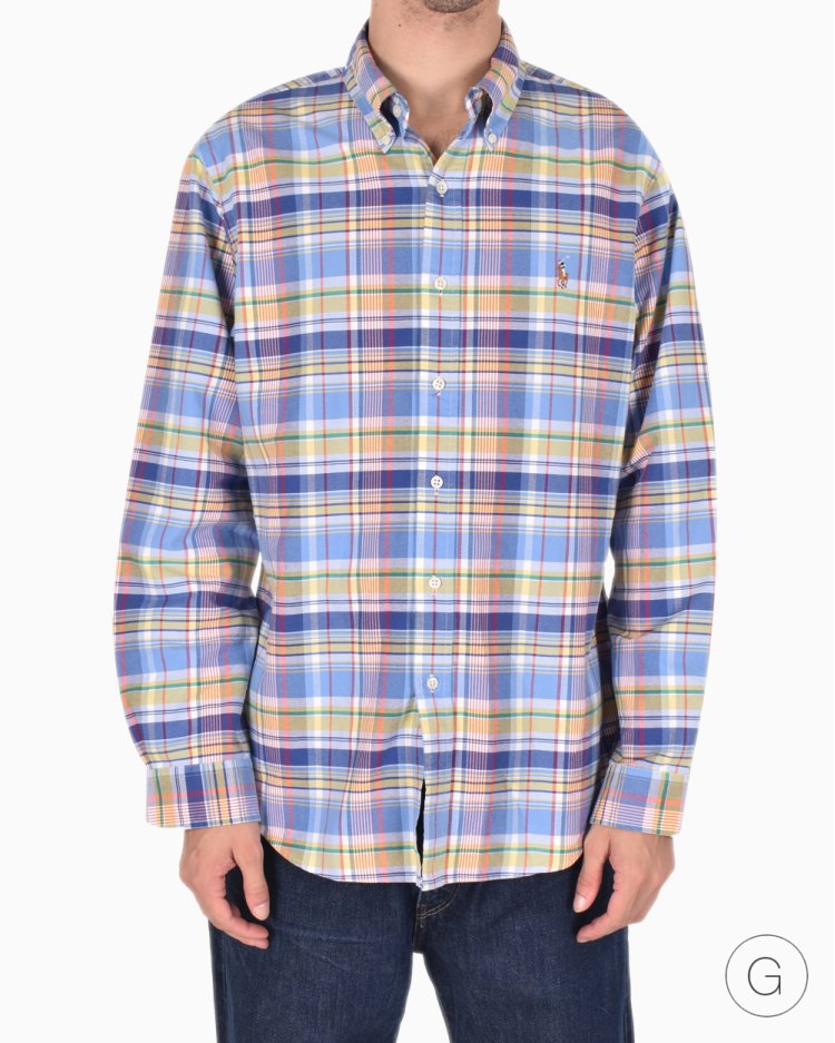 カ*ズ様 POLO RALPH LAUREN PLAID CHECK CAP 9 Cachecol Polo Ralph Lauren Xadrez | Zivē Club